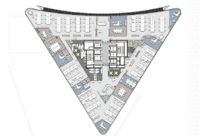 Biuro 988 m²