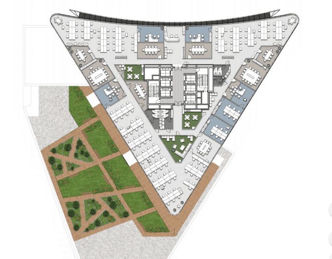 Biuro 1535 m²