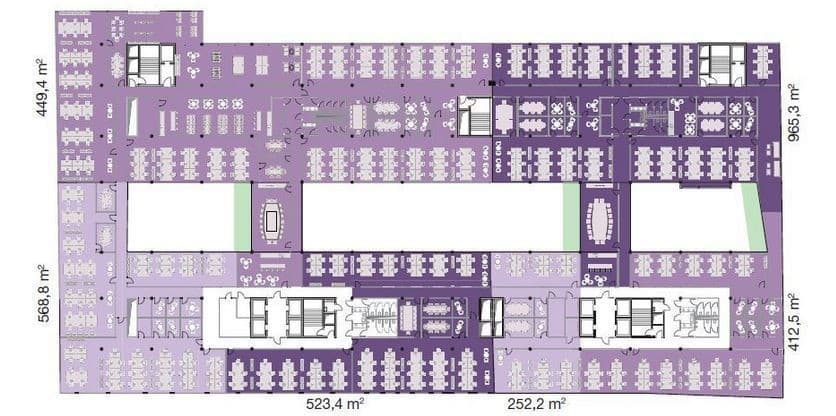 Biuro 2900 m²