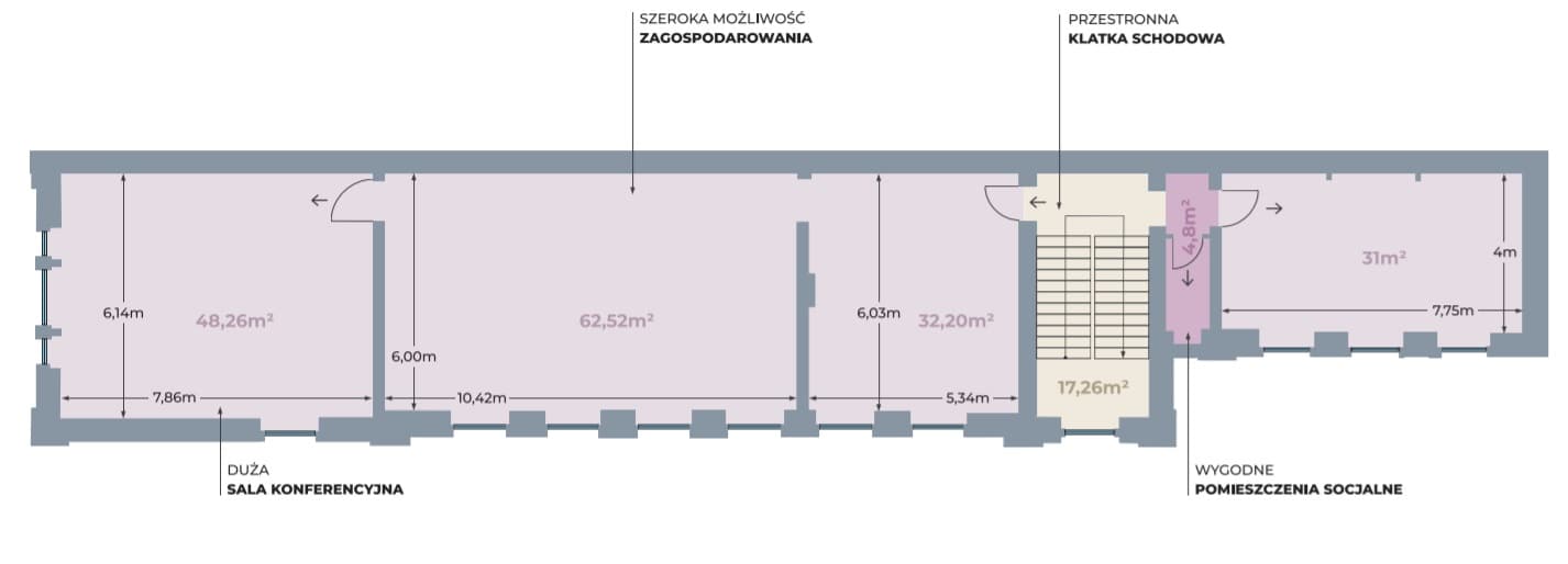 Biuro 180 m²