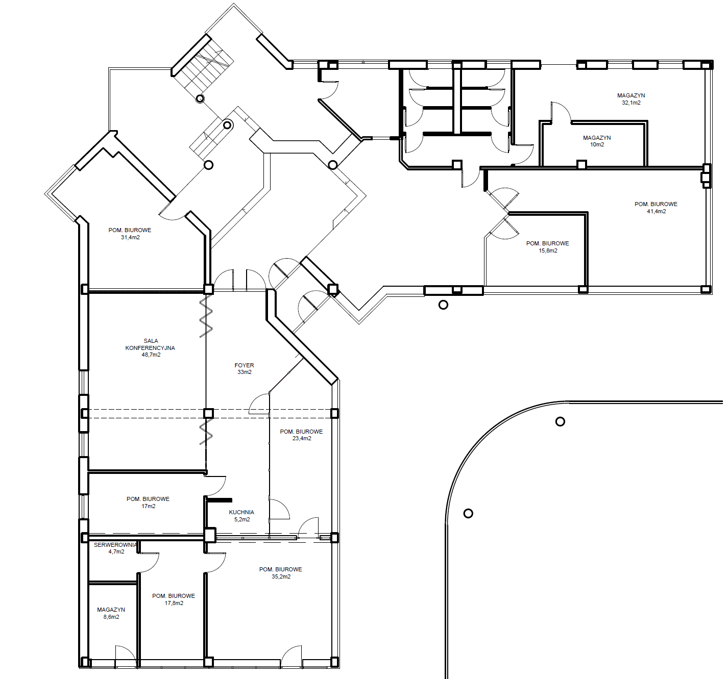 Biuro 40 m²