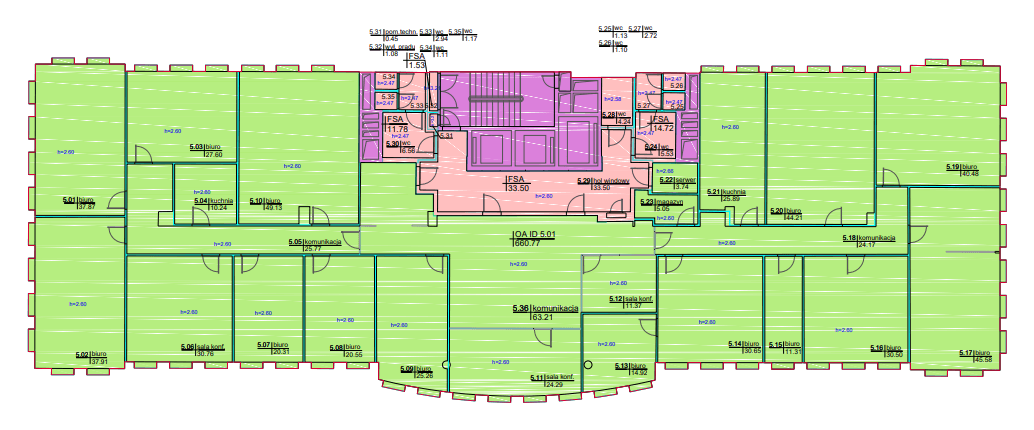 Biuro 433 m²