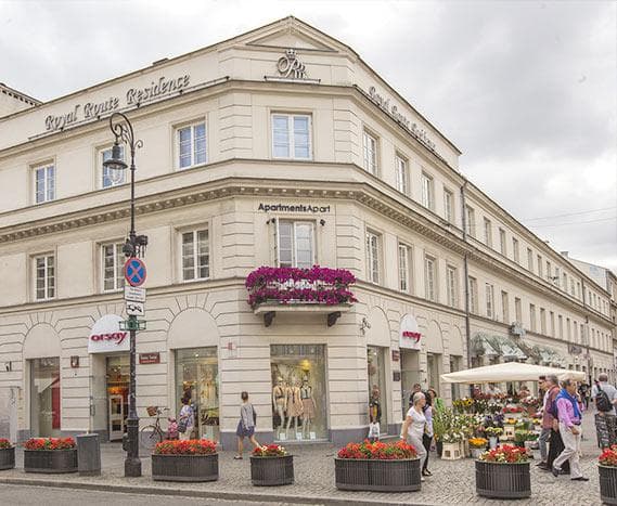 Odrestaurowana Kamienica Nowy Świat 29