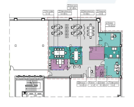 Biuro 282 m²