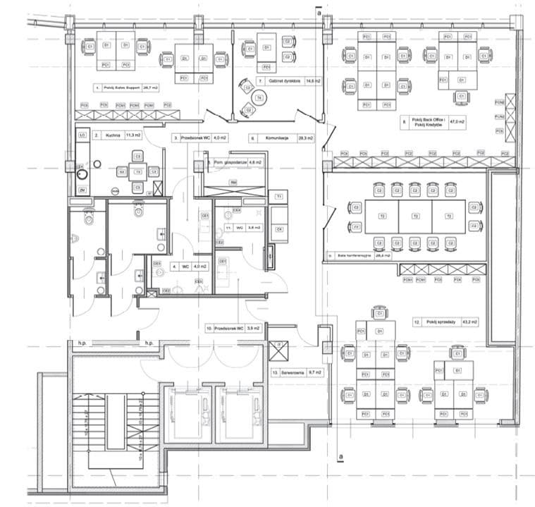 Biuro 279 m²