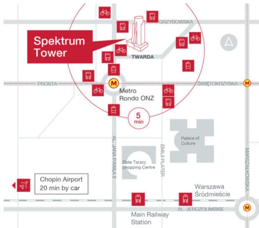 Biuro 927 m²