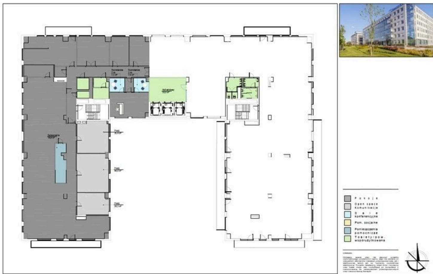 Biuro 721 m²