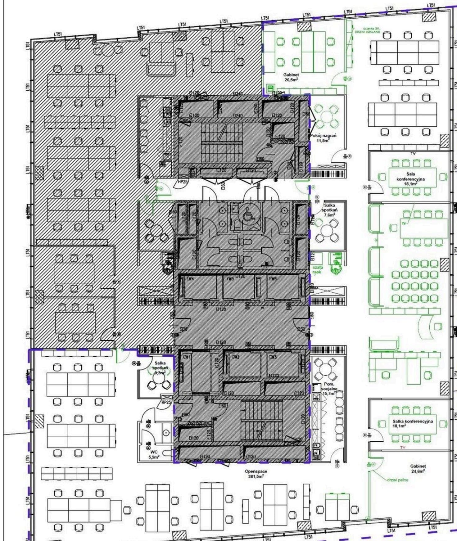 Biuro 280 m²