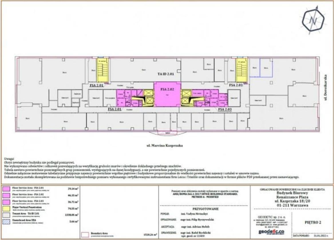 Biuro 1450 m²