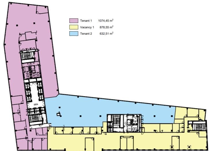 Biuro 957 m²