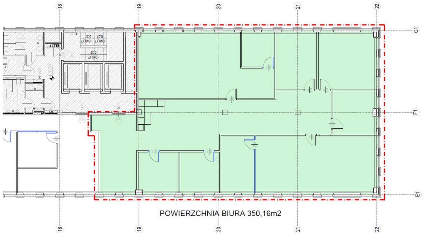 Biuro 419 m²