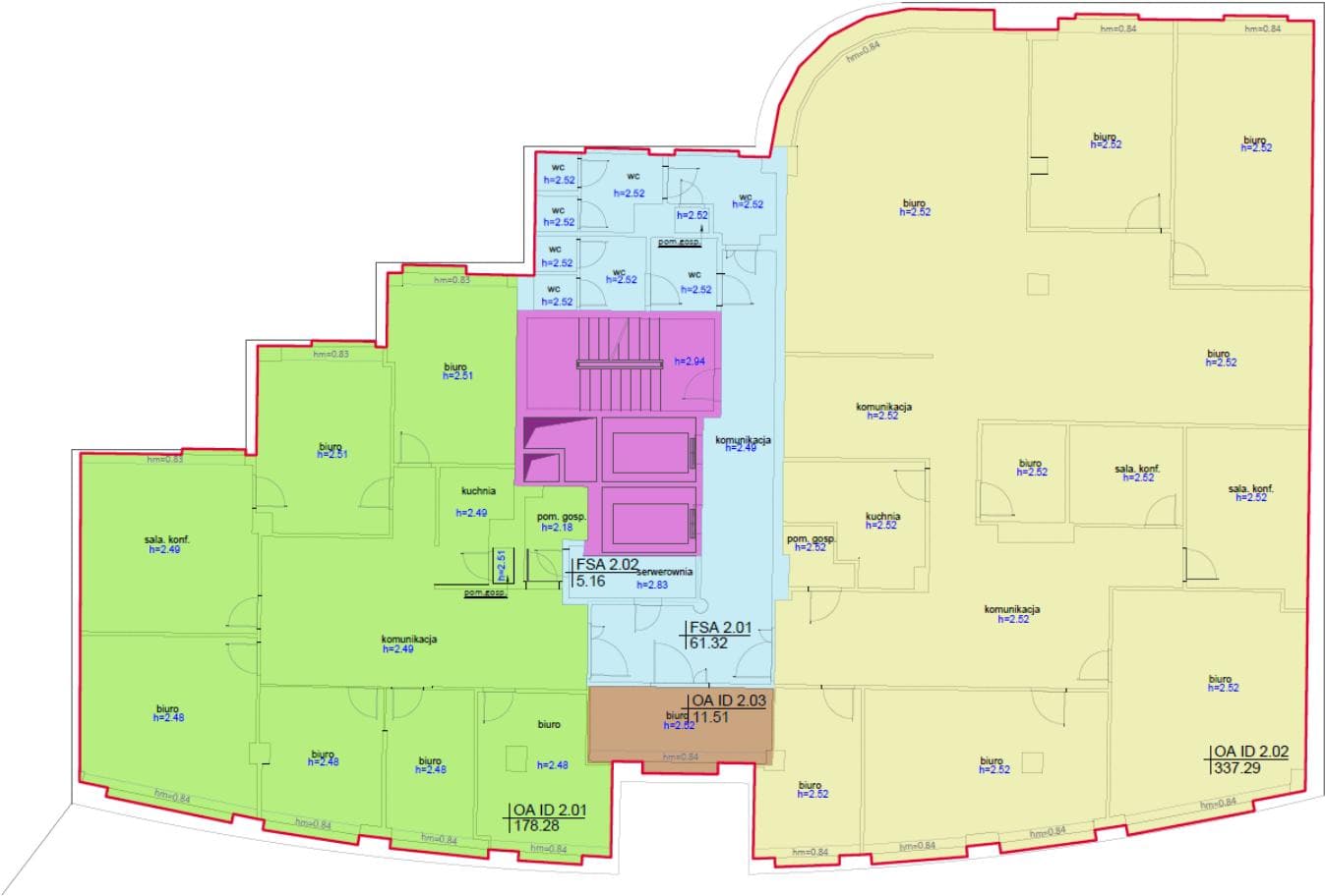 Biuro 393 m²