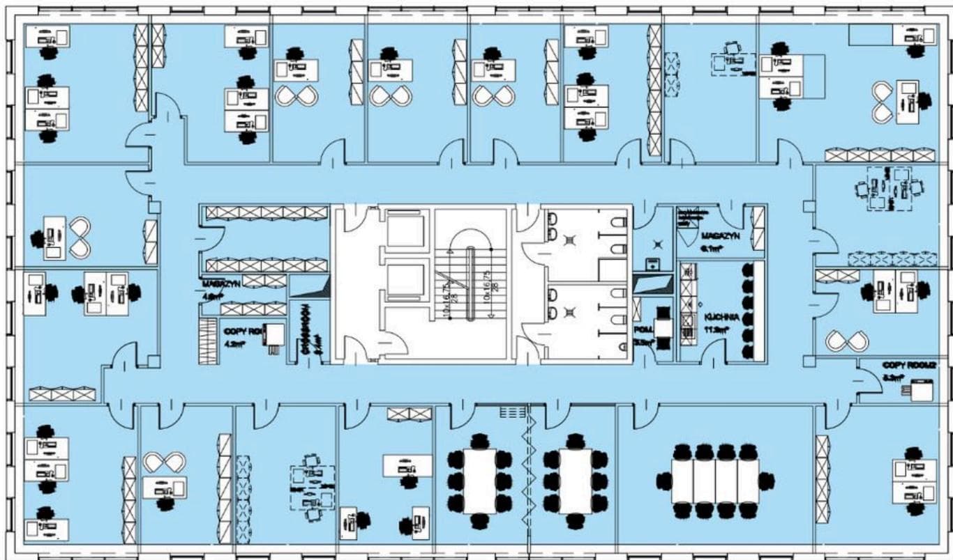 Biuro 652 m²
