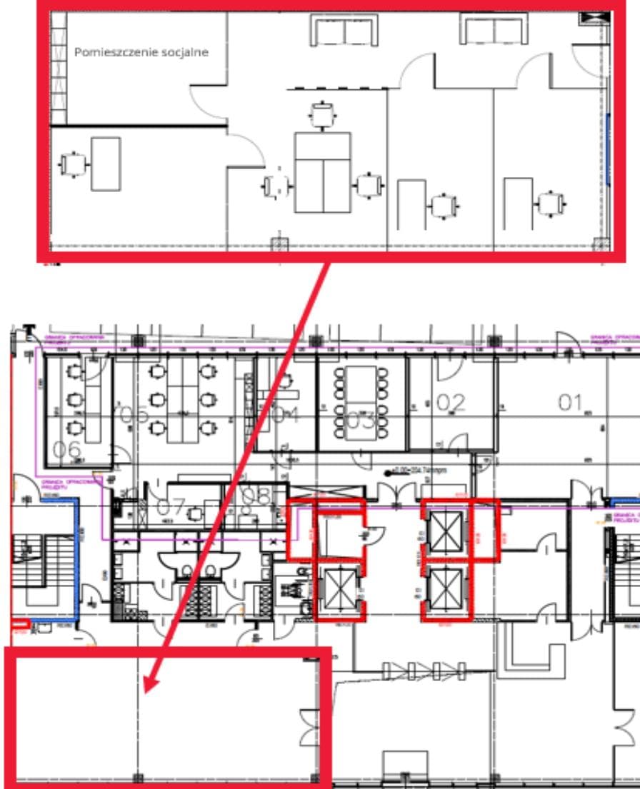Biuro 90 m²