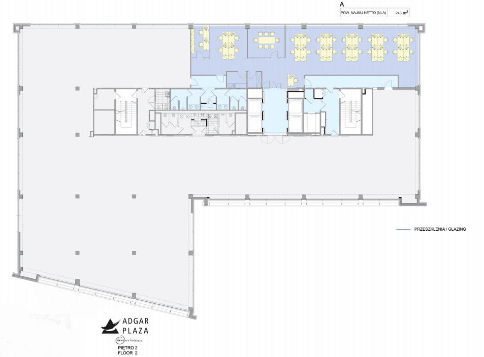 Biuro 243 m²