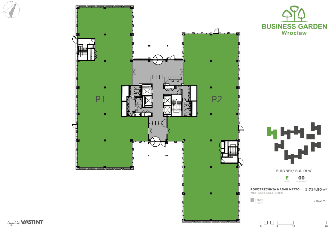Biuro 840 m²