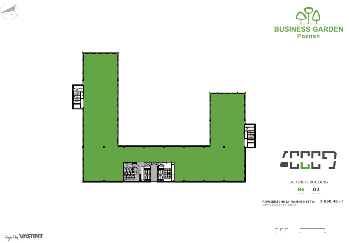Biuro 1655 m²