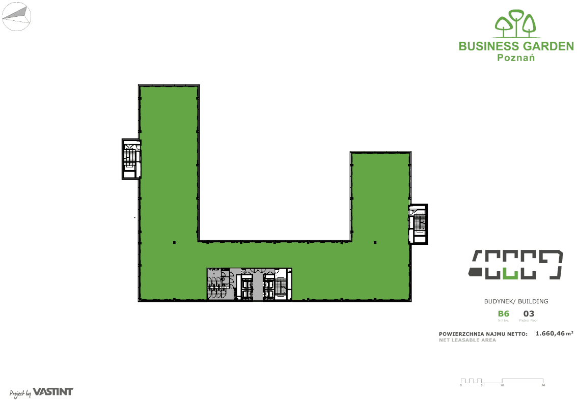 Biuro 1650 m²