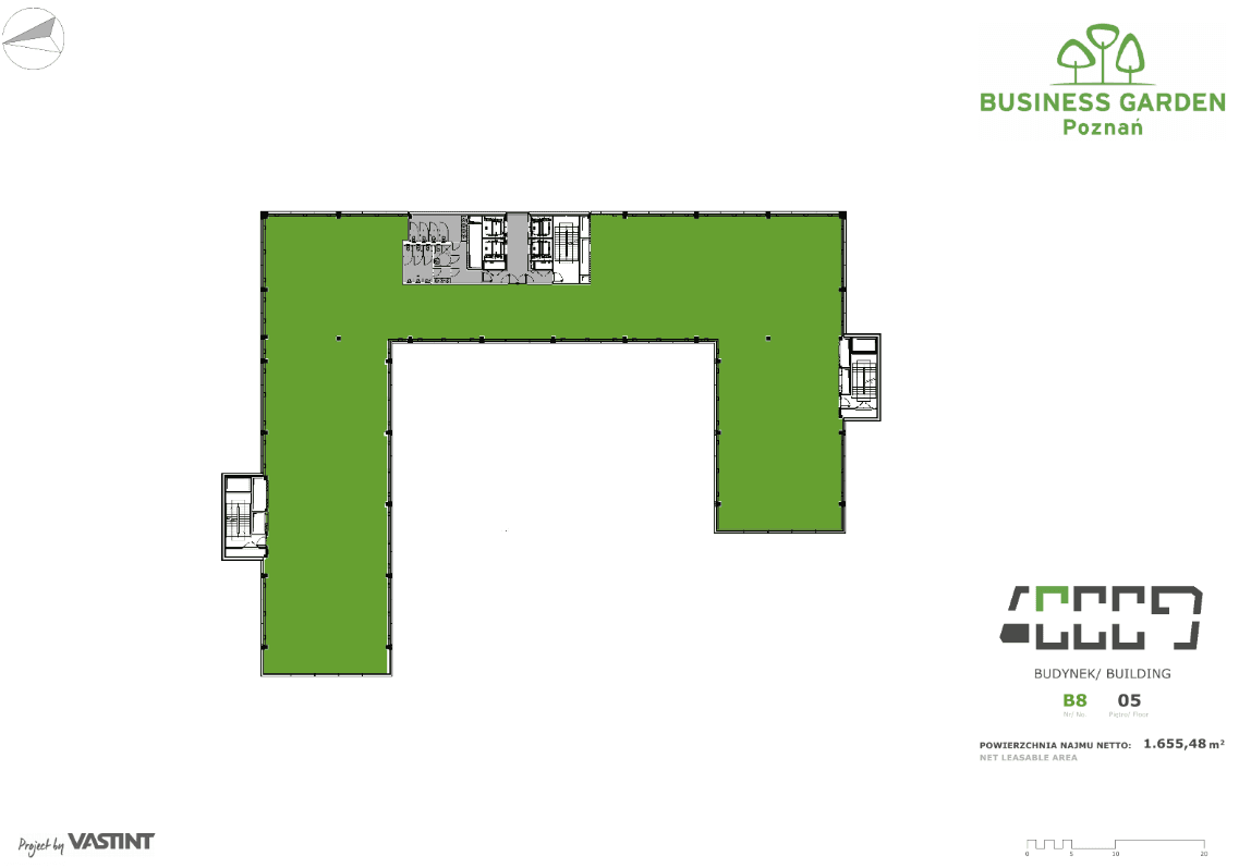 Biuro 1650 m²