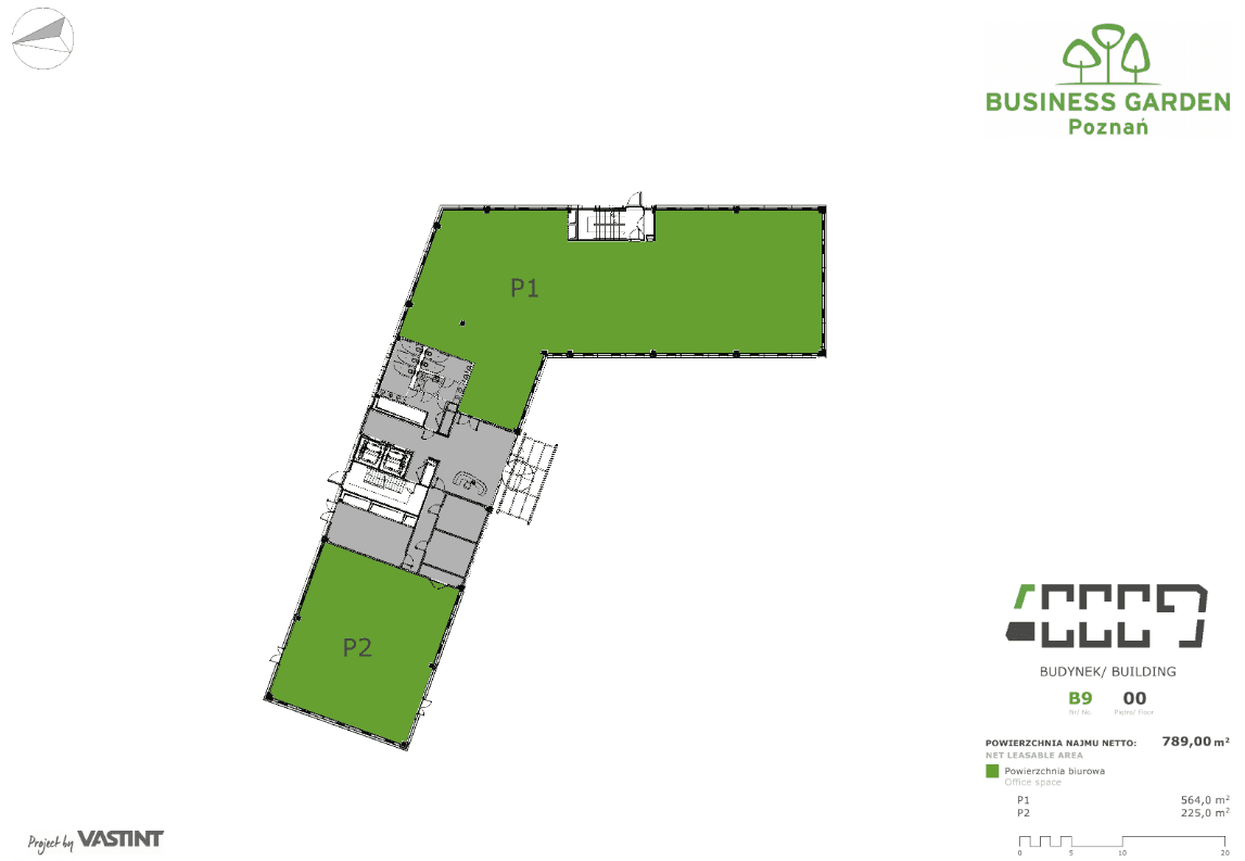 Biuro 225 m²