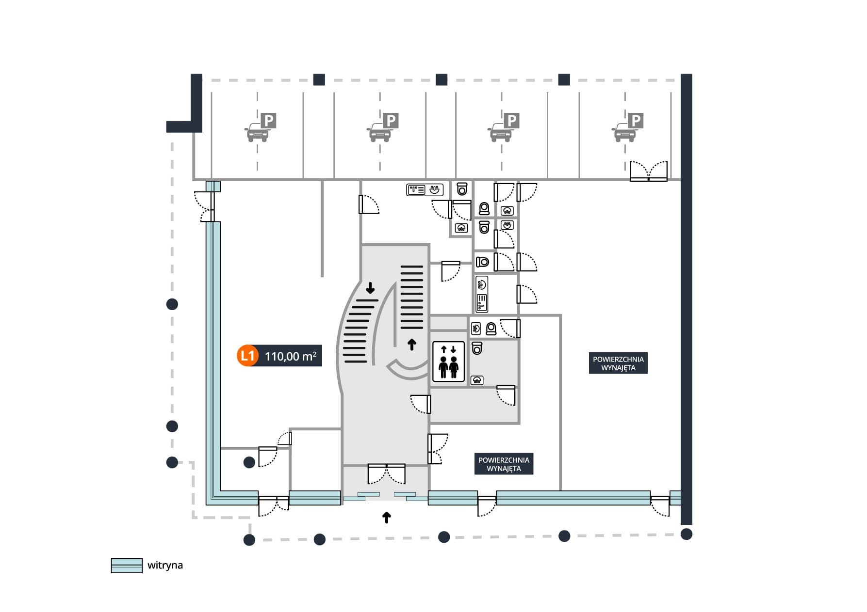 Biuro 110 m²