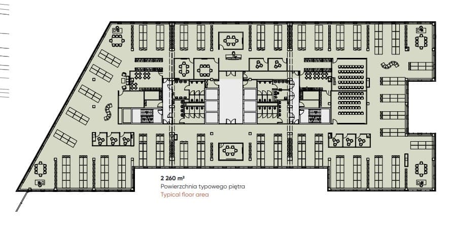 Biuro 2316 m²