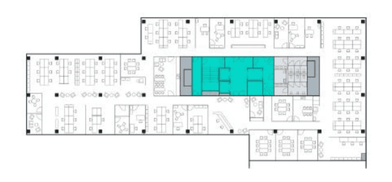 Biuro 1195 m²