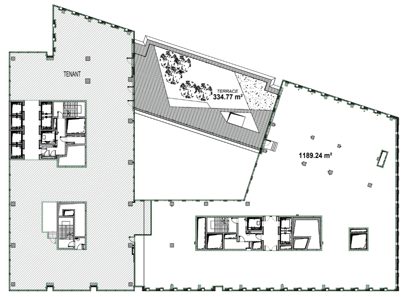 Biuro 1192 m²