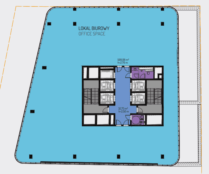 Biuro 383 m²