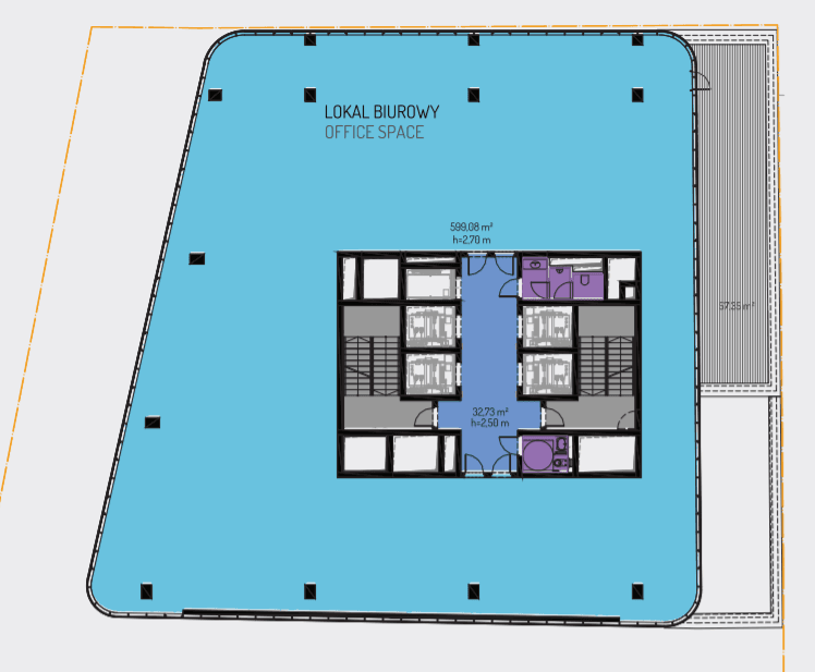 Biuro 567 m²