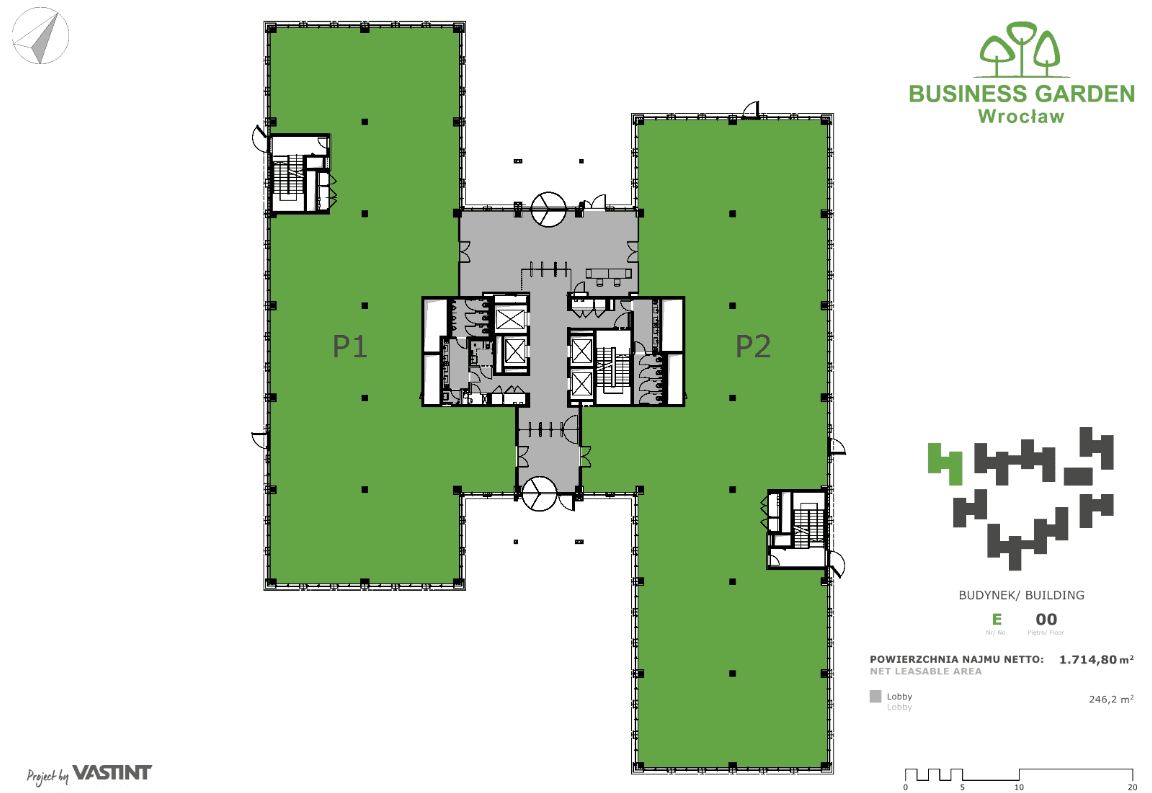 Biuro 875 m²