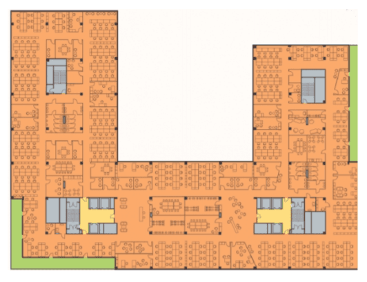 Biuro 1007 m²