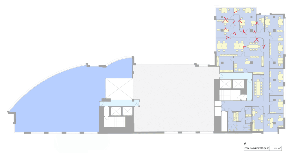Biuro 537 m²