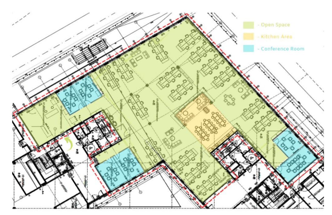 Biuro 953 m²