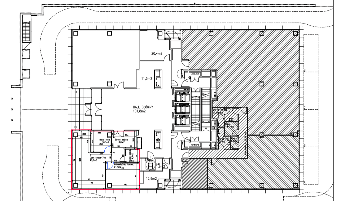 Biuro 100 m²