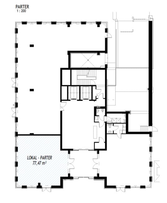 Biuro 77 m²