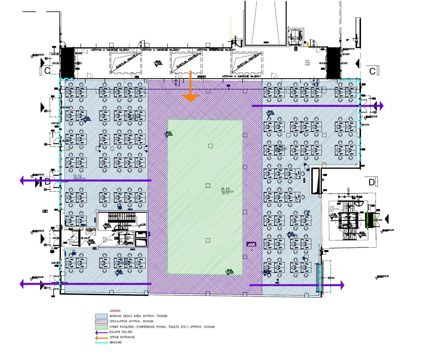 Biuro 1286 m²