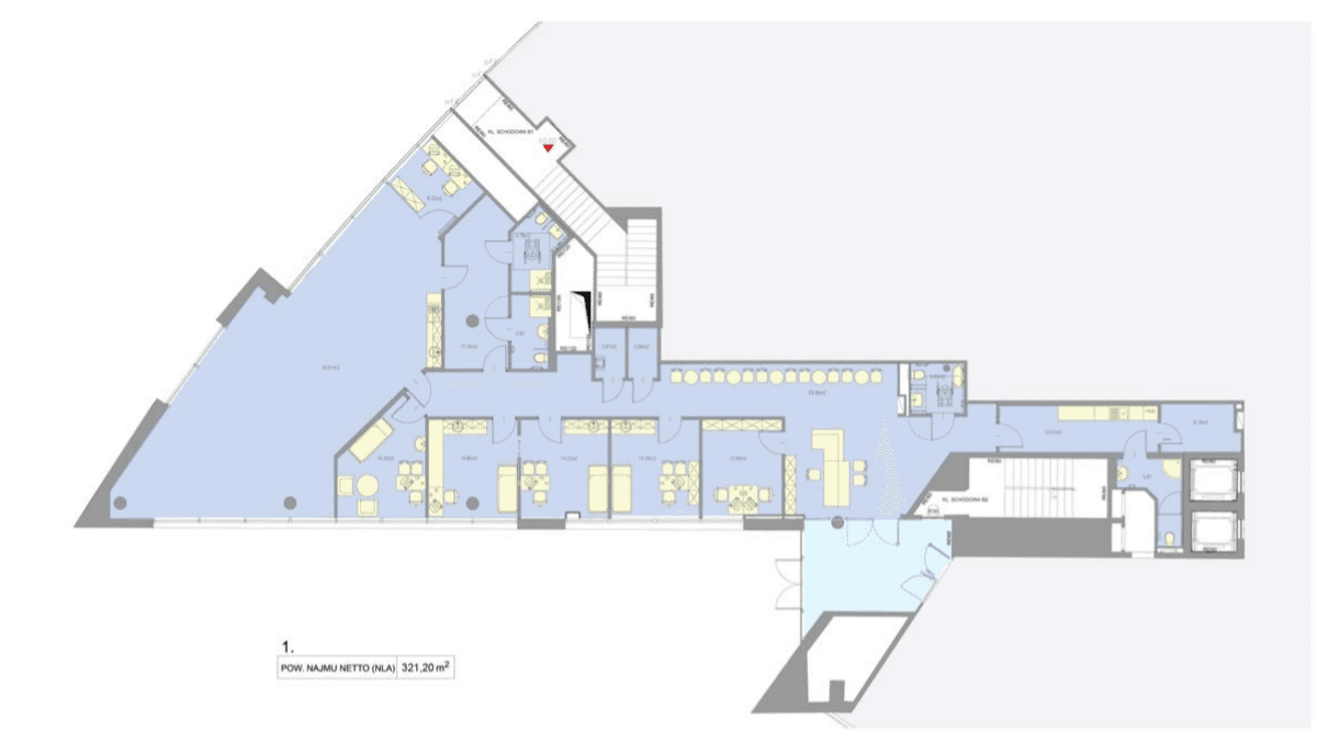 Biuro 321 m²