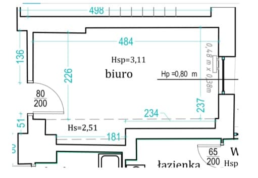 Biuro 14 m²