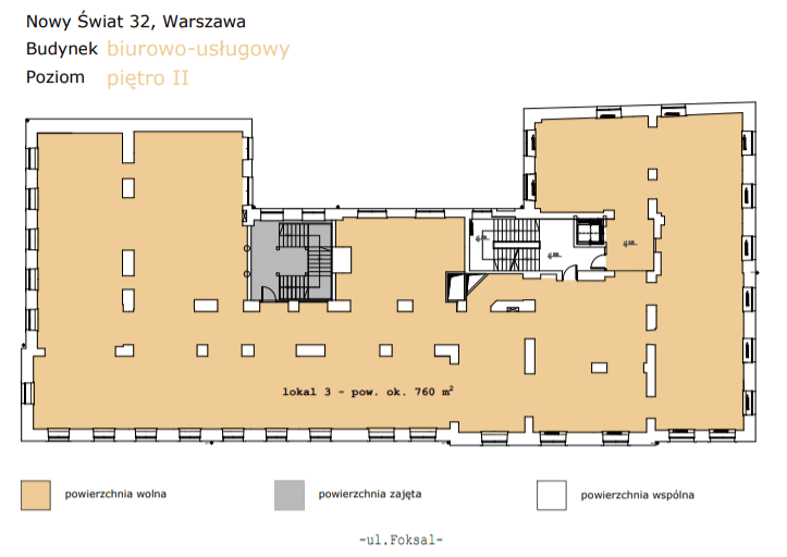 Biuro 760 m²