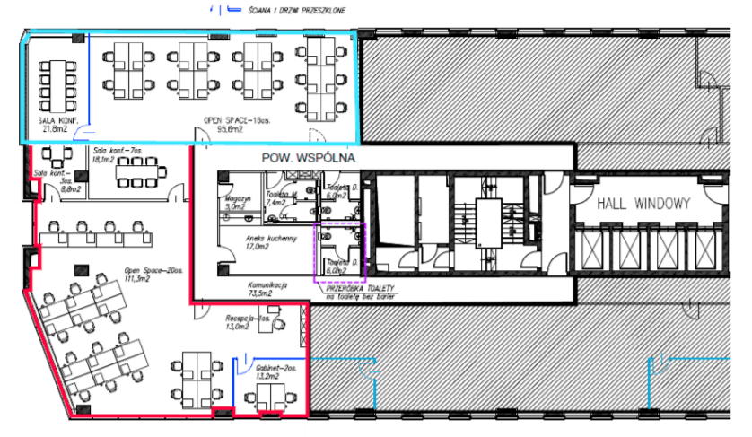 Biuro 249 m²
