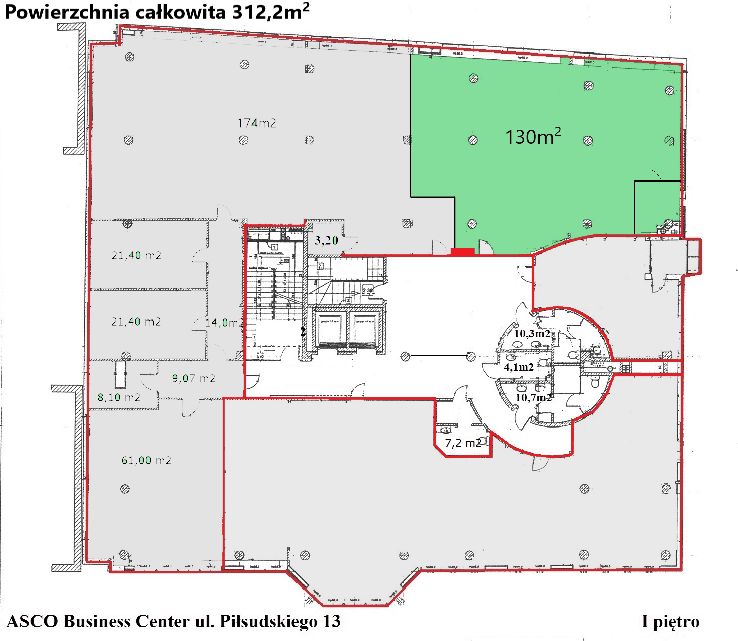 Biuro 130 m²