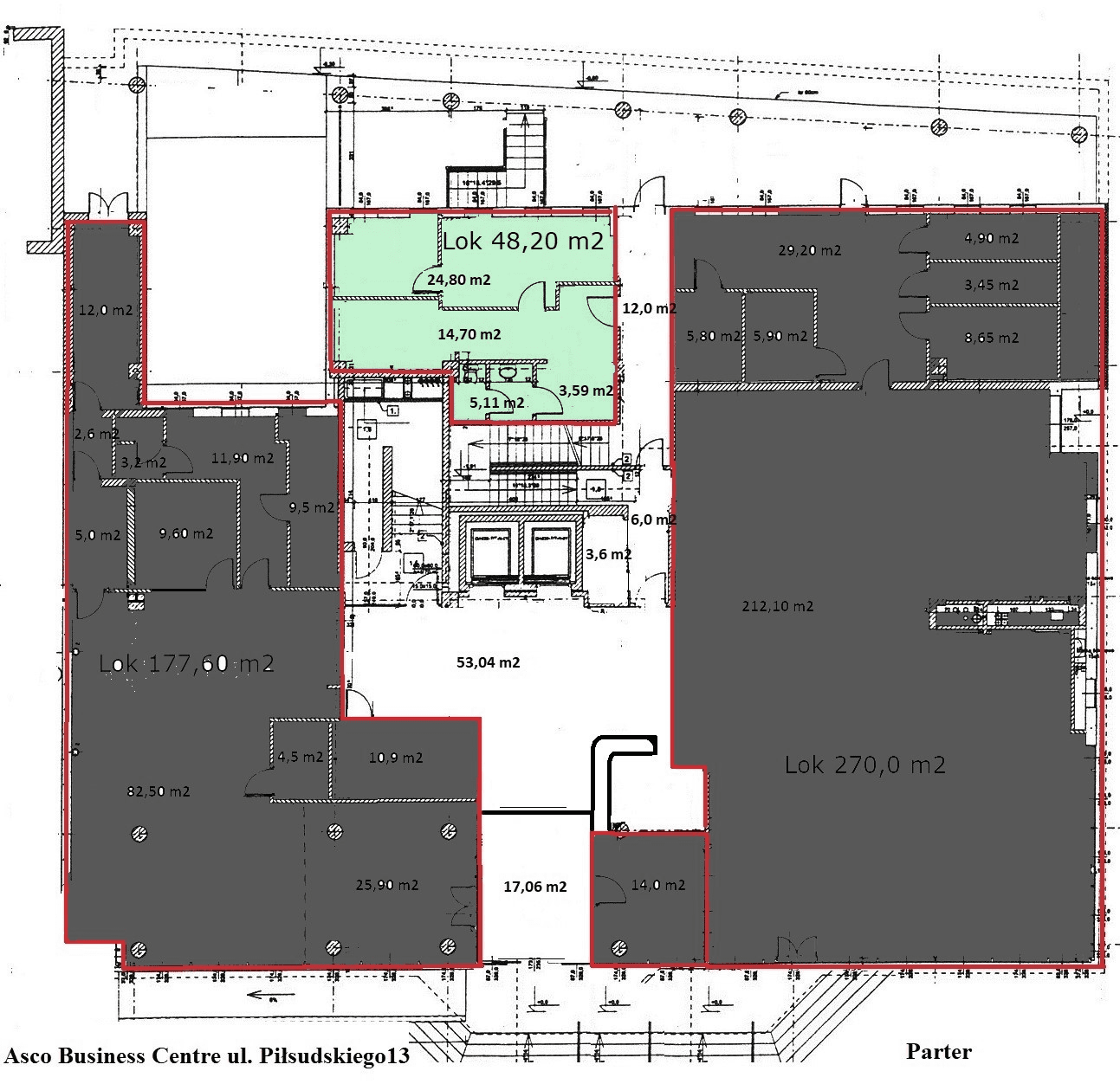 Biuro 48 m²