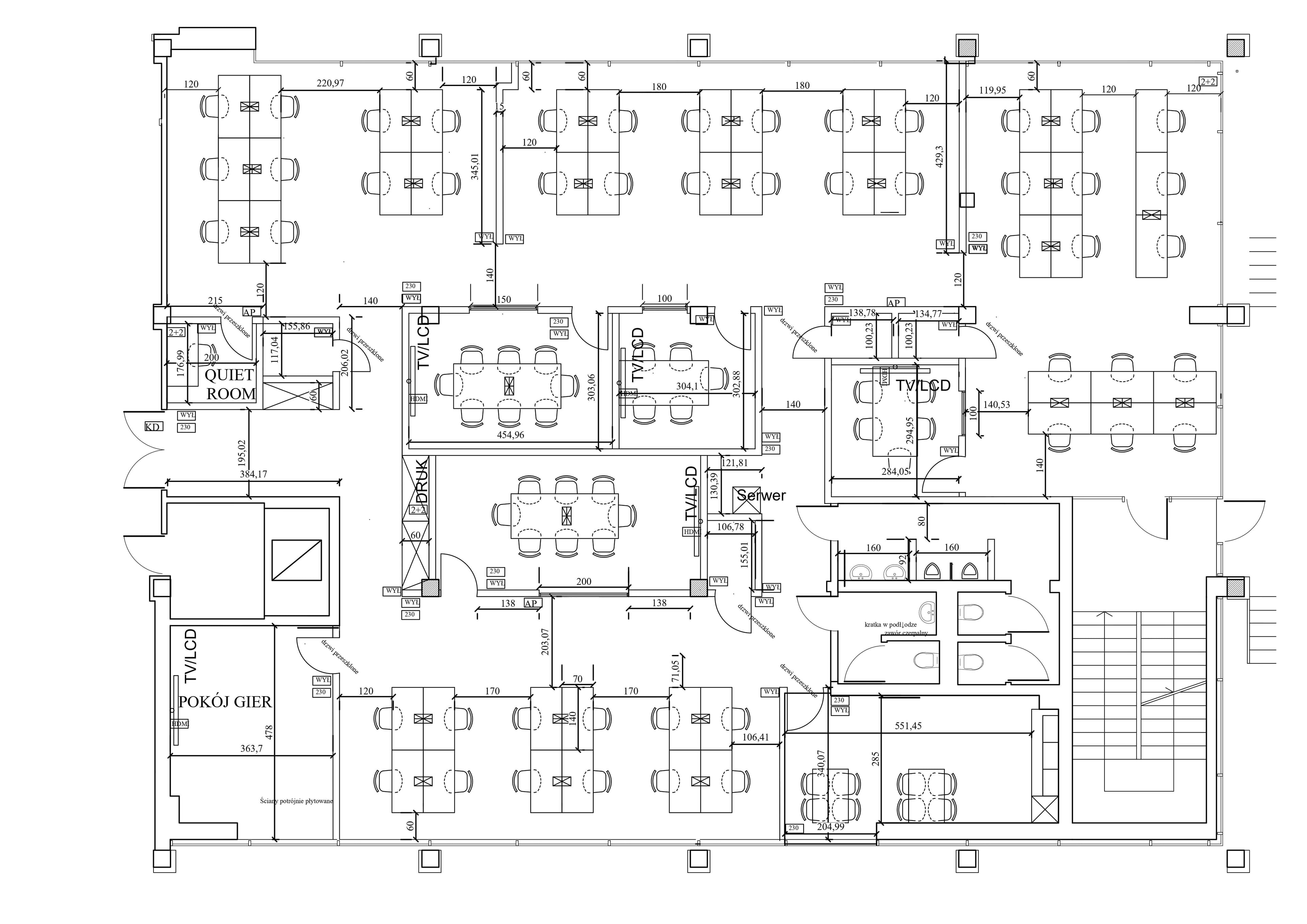 Biuro 380 m²