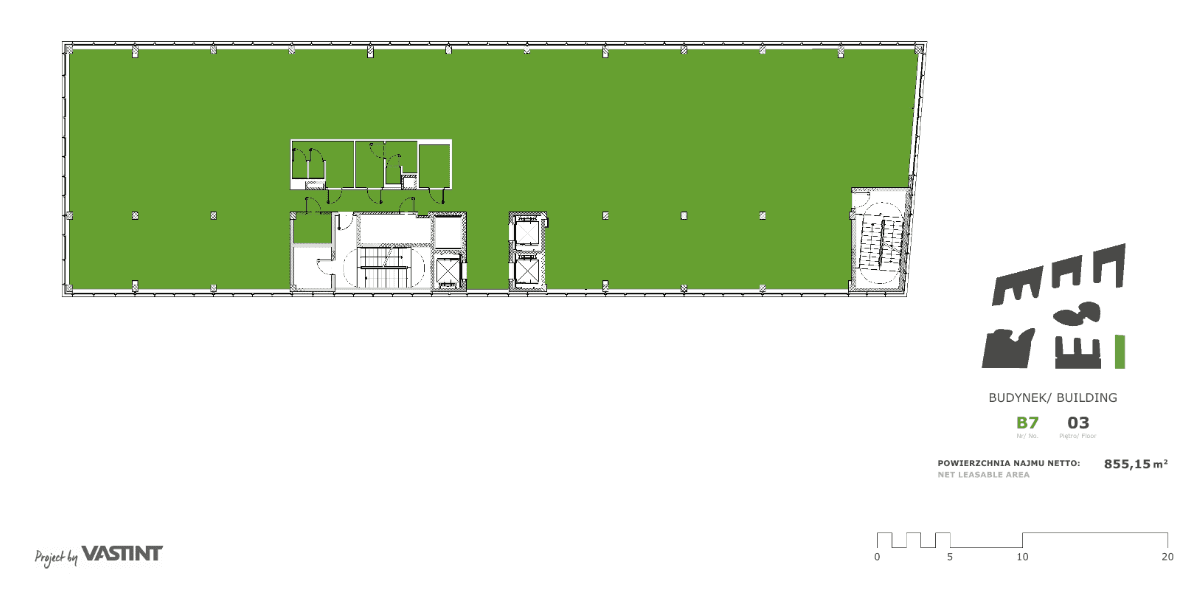 Biuro 415 m²
