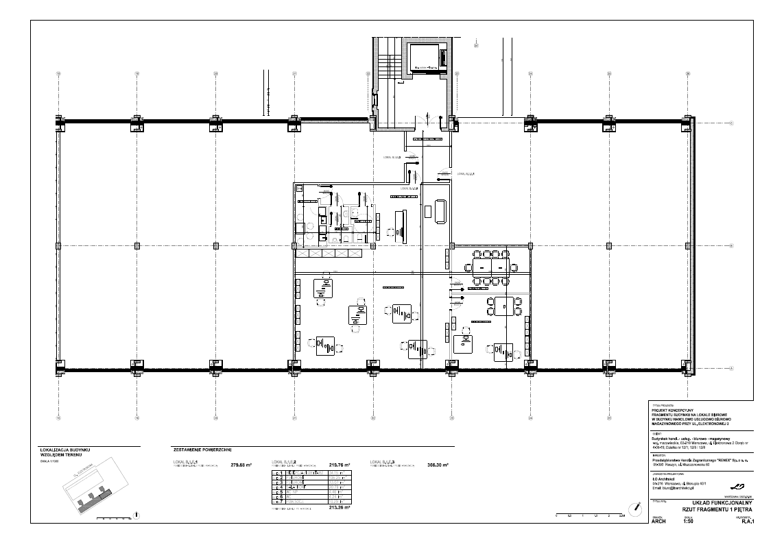 Biuro 366 m²