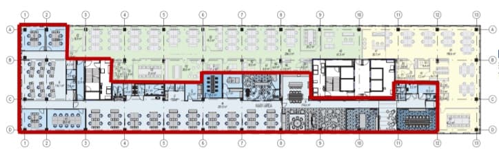 Biuro 966 m²
