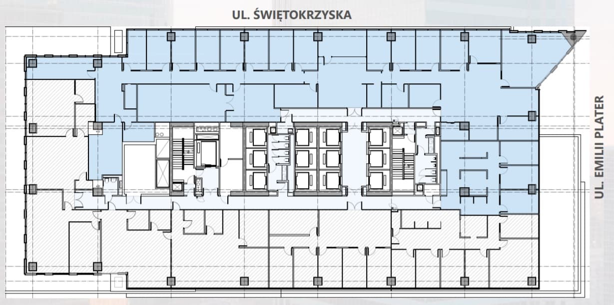 Biuro 880 m²