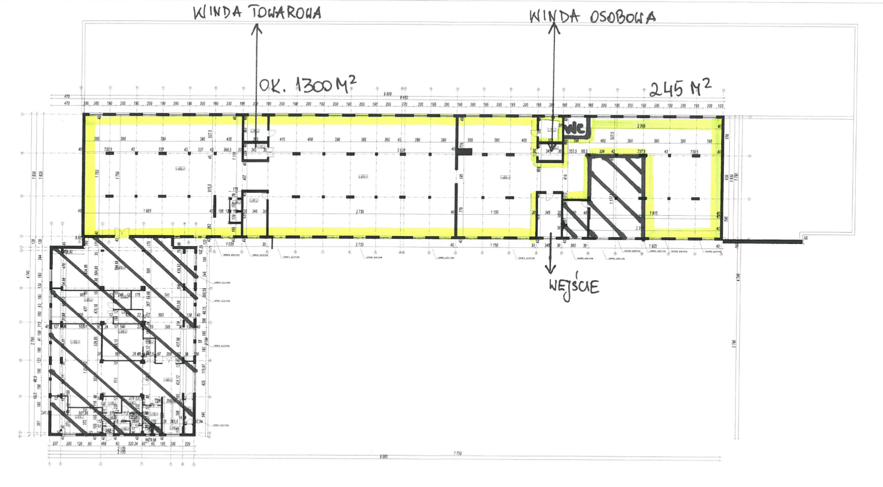 Biuro 1545 m²