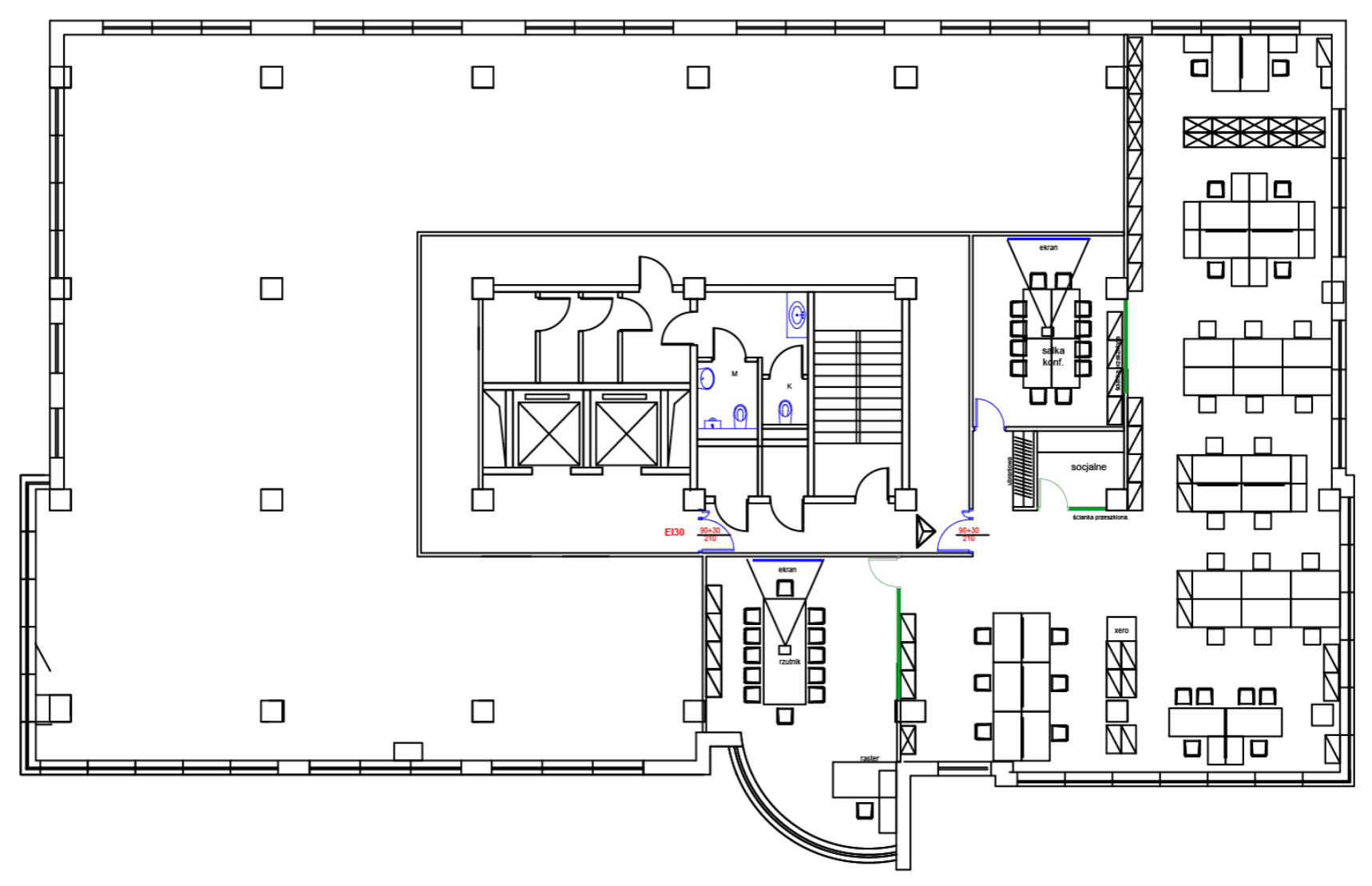 Biuro 240 m²